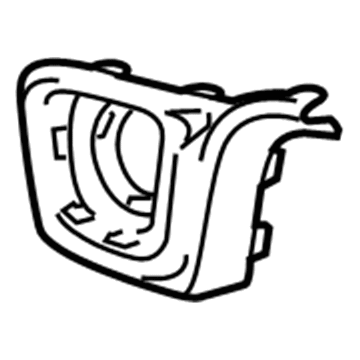 Mopar 5113678AC APPLIQUE-FASCIA