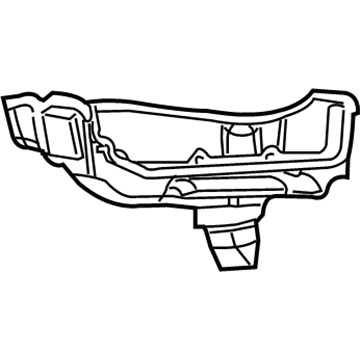 2008 Dodge Durango Air Duct - 55362513AE