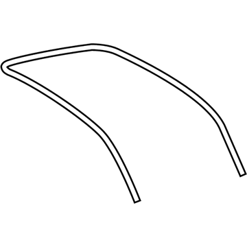 68140796AA Mopar Trim Lace-Full Open Roof Illustration 1 of 1