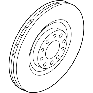 2023 Dodge Hornet Brake Disc - 68618731AA