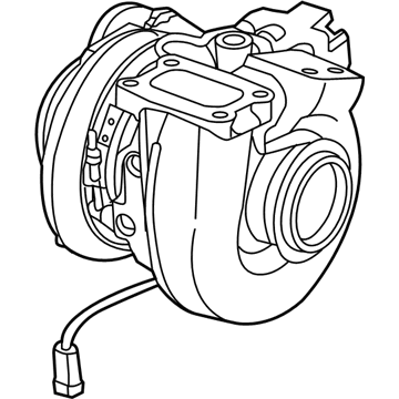 2016 Ram 3500 Turbocharger - 68321378AA