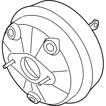 2018 Jeep Wrangler Brake Booster - 68068521AC