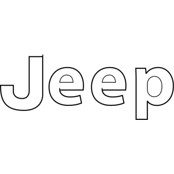 2022 Jeep Gladiator Emblem - 68540635AA
