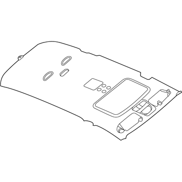 Mopar ZC521D1AA HEADLINER-None