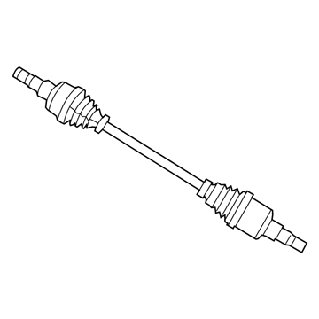 2008 Dodge Avenger Axle Shaft - 5085100AB