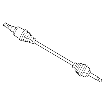 2008 Dodge Avenger Axle Shaft - 5085099AB