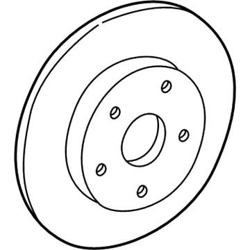 2002 Dodge Intrepid Brake Disc - 4779111AC