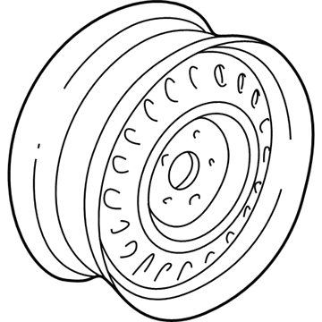 2000 Dodge Neon Spare Wheel - 4684697AB