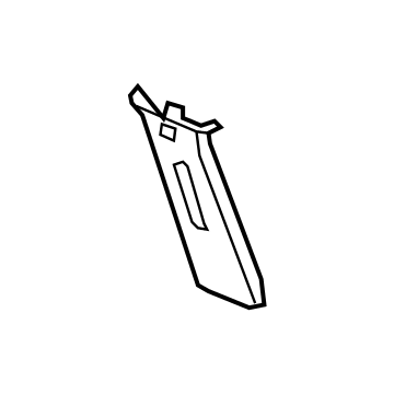 Mopar 1AX74HDAAF Panel-B Pillar Upper Trim