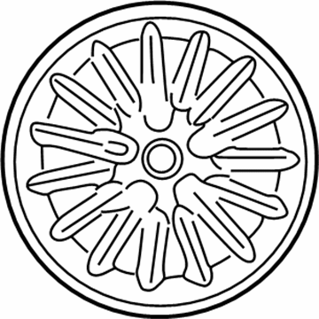 1998 Dodge Intrepid Spare Wheel - LG20PAK