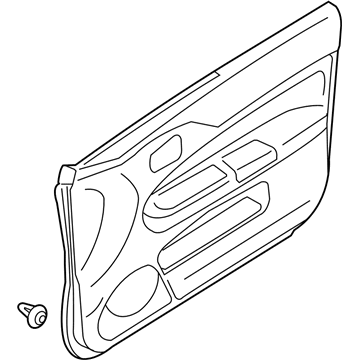 Mopar 7221C104XA Panel-Front Door
