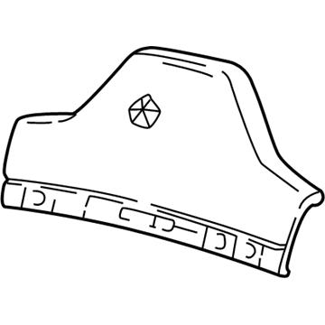 EC13MD5 Mopar Wheel-Horn Illustration 1 of 1