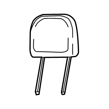 Mopar 7RQ00U0EAA HEADREST-REAR