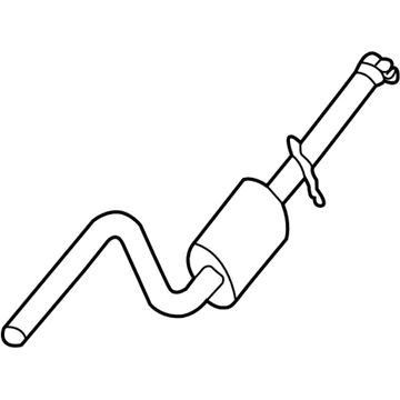 2005 Chrysler Sebring Exhaust Pipe - 4764607AD
