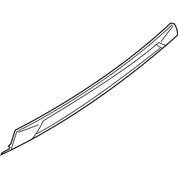 Mopar 6415A061 Molding-Rear Bumper