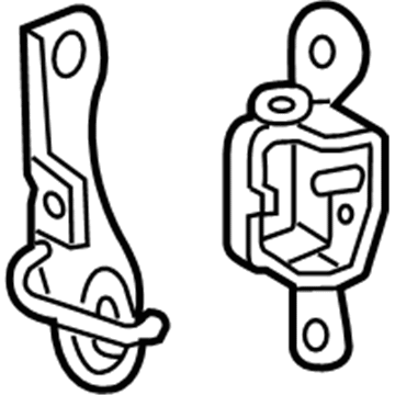 2006 Dodge Magnum Door Hinge - 5166093AA