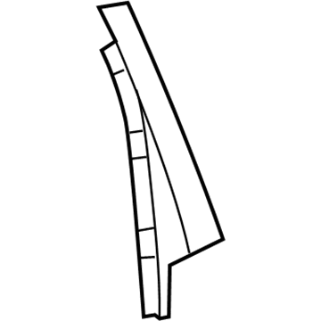 2022 Jeep Cherokee Door Moldings - 68102579AE