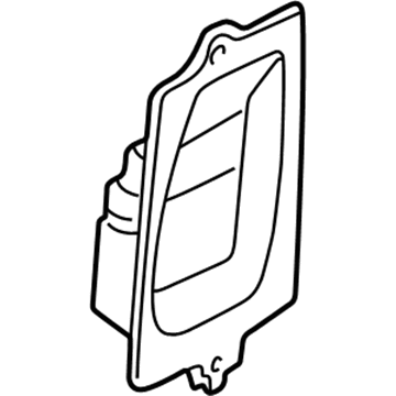 Mopar MR408979 Cover-Front Seat Belt