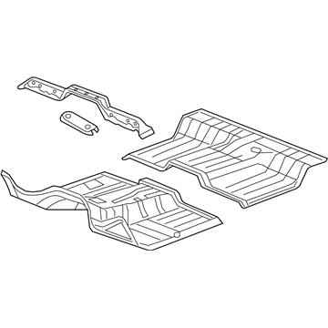 2021 Ram 1500 Classic Floor Pan - 68269461AE