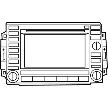 Mopar 5091119AA Radio-AM/FM/CD/DVD/HDD/NAV