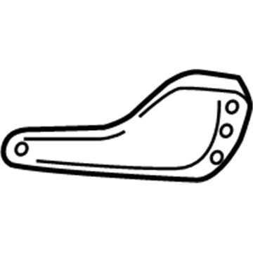 Mopar 865641R000 BLANKING-BLANKING Front Fog RH