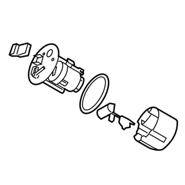 Mopar 1760A322 Fuel Tank Pump 1760A322 Mopar Fuel Tank Pump Illustration 1 of 1