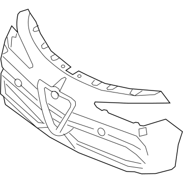 Mopar 68393952AA Front