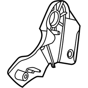 5SK87JD7AA Mopar Shield-Seat Illustration 1 of 1