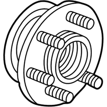 2002 Dodge Durango Wheel Hub - 52009406AE