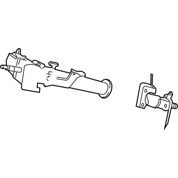 1997 Dodge Ram Van Steering Column - 4864611