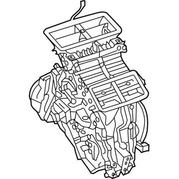 Mopar 68613346AA HOUSING-A/C AND HEATER