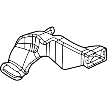 2022 Dodge Durango Air Duct - 55038067AC