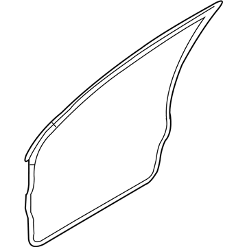 Mopar 5706A132 Glass-Front Door Window
