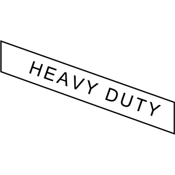 Mopar 55077671AA Nameplate
