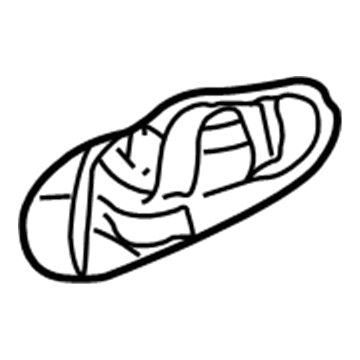 2005 Dodge Stratus Door Handle - XA55RXFAC