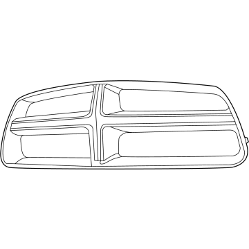 2013 Dodge Charger Grille - 68104033AA