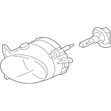Mopar 8321A463 Fog Lamp