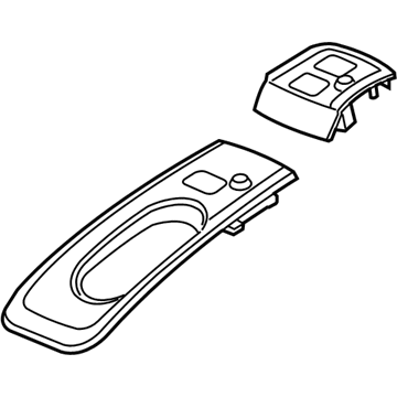 Mopar 5KC57DX9AA Bezel-Gear Selector