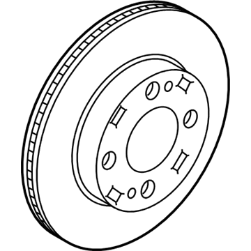 Mopar 4615A129 Front Brake Rotor