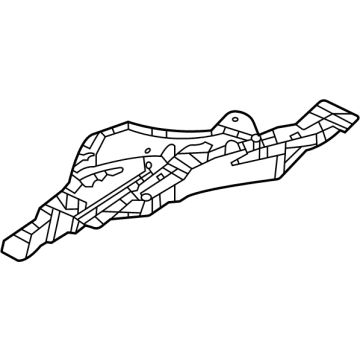 2022 Jeep Grand Cherokee Exhaust Heat Shield - 68429465AD