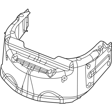 2022 Jeep Grand Cherokee Exhaust Heat Shield - 68477668AD