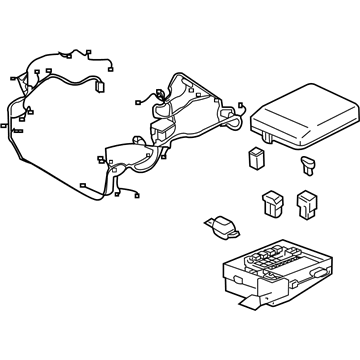 Mopar 8501B737 Wiring-Chassis