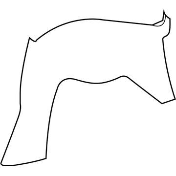 Mopar 6BT59DX9AA Panel-B Pillar