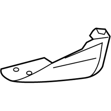 Mopar 6AP15LXHAA Extension-Front FASCIA