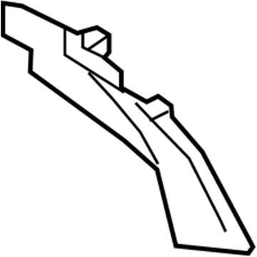 6LE14U0DAA Mopar Cover-Release Handle Bezel Illustration 1 of 1