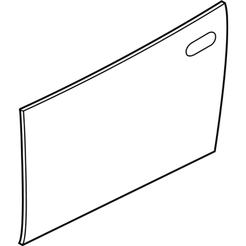 Mopar 5700B492 Front Door 5700B492 Mopar Front Door Illustration 1 of 1