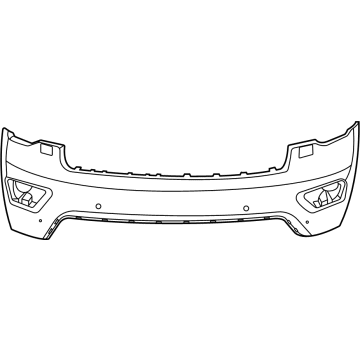 2021 Jeep Grand Cherokee Bumper - 68334921AA