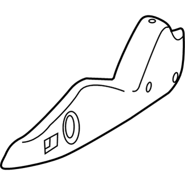 Mopar 5NJ35DX9AA Shield-Seat