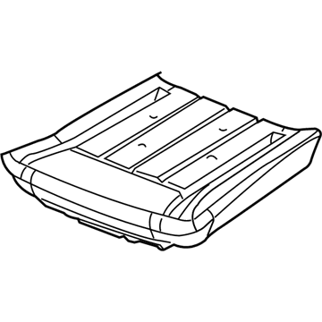Mopar 5XH83LA8AA Front Seat Cushion Cover