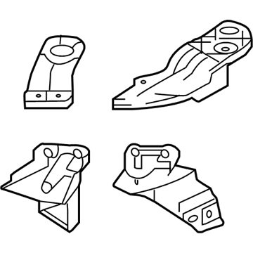 68320054AA Mopar Clamp Illustration 1 of 1